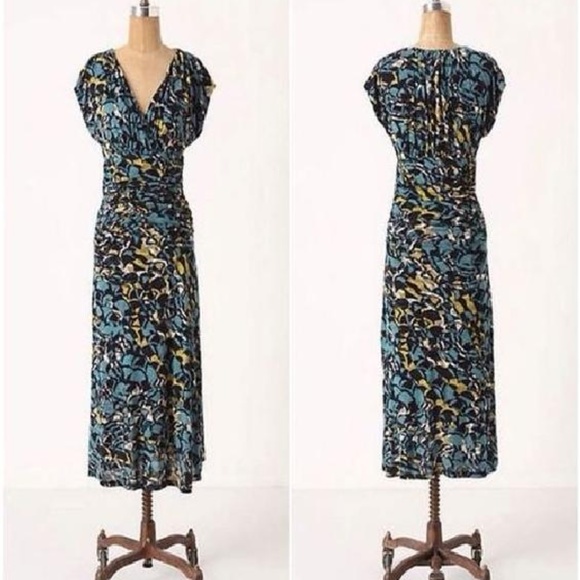 Anthroplogie Moulinette Soeurs Botanica Dusk Dress - Picture 1 of 3